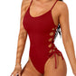 One Piece Swimsuit Women Bathing Suit Sexy High Cut Women's One-Piece Swimsuits Monokini One Piece Bathing Suit