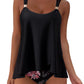 Women Ruffle High Waisted Tankini Swimsuit Tummy Control Bathing Suit