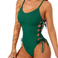 One Piece Swimsuit Women Bathing Suit Sexy High Cut Women's One-Piece Swimsuits Monokini One Piece Bathing Suit