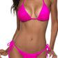 Women Two Piece Swimsuit Sexy Swimwear Halter String Triangle Bikini Sets