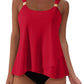 Women Ruffle High Waisted Tankini Swimsuit Tummy Control Bathing Suit