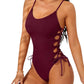 One Piece Swimsuit Women Bathing Suit Sexy High Cut Women's One-Piece Swimsuits Monokini One Piece Bathing Suit