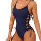 One Piece Swimsuit Women Bathing Suit Sexy High Cut Women's One-Piece Swimsuits Monokini One Piece Bathing Suit