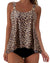 Women Ruffle High Waisted Tankini Swimsuit Tummy Control Bathing Suit