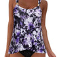 Women Ruffle High Waisted Tankini Swimsuit Tummy Control Bathing Suit