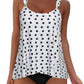 Women Ruffle High Waisted Tankini Swimsuit Tummy Control Bathing Suit
