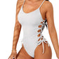 One Piece Swimsuit Women Bathing Suit Sexy High Cut Women's One-Piece Swimsuits Monokini One Piece Bathing Suit