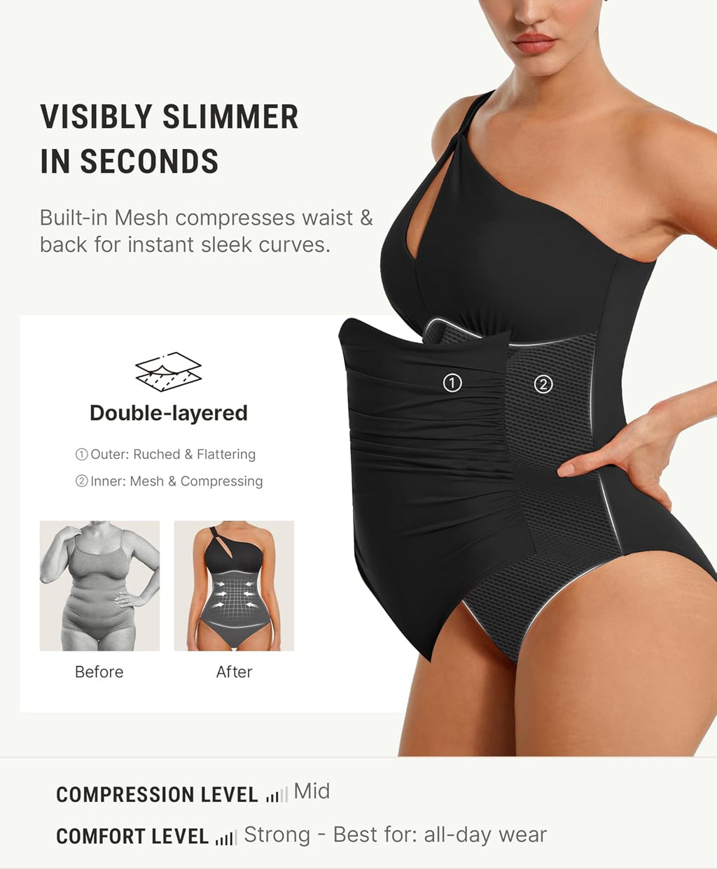 Women's One-piece Swimsuits Tummy Control Swimsuits for Women Bathing Suit for Women Tummy Control Bathing Suits