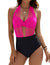 High-waisted bikini set, a swimsuit that can control abdominal fat, two-piece sexy and simple mesh swimsuit, 2026 model